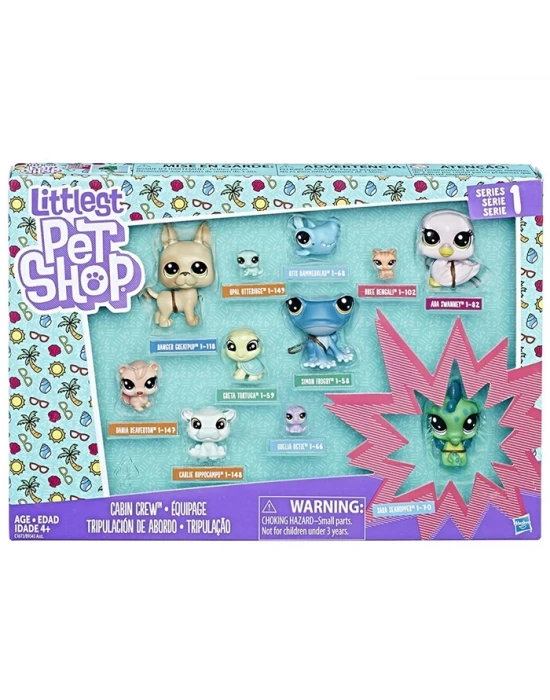Pet Shop Minişler Cabın Crew Koleksiyoner Seti
