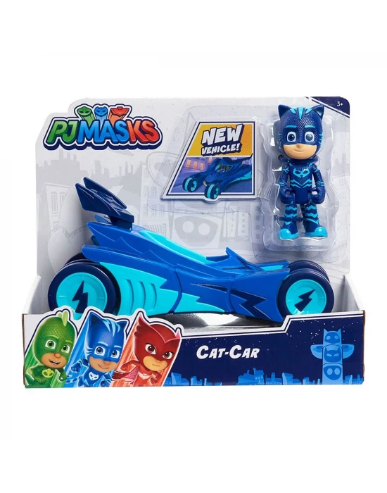 PJ Masks Cat Boy Figür ve Cat Car Araç 95652