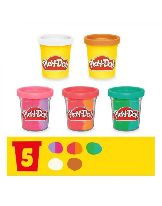 Play-Doh Gökkuşağı Girdaplı Dondurma Oyun Seti G0028