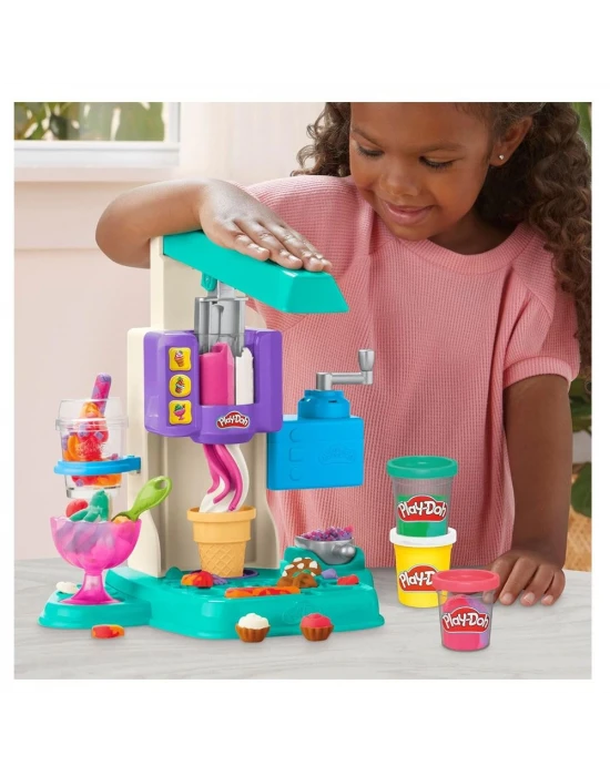 Play-Doh Gökkuşağı Girdaplı Dondurma Oyun Seti G0028