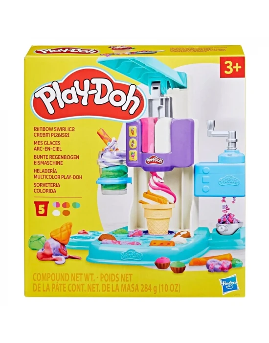 Play-Doh Gökkuşağı Girdaplı Dondurma Oyun Seti G0028