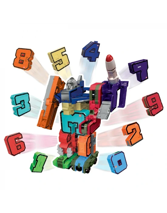 Pocket Morphers Dönüşebilen Numaralar 10lu Set