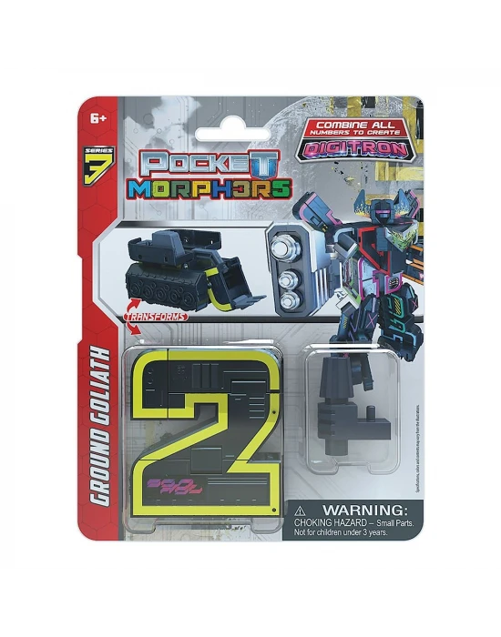 Pocket Morphers Dönüşebilen Numaralar Ground Goliaht