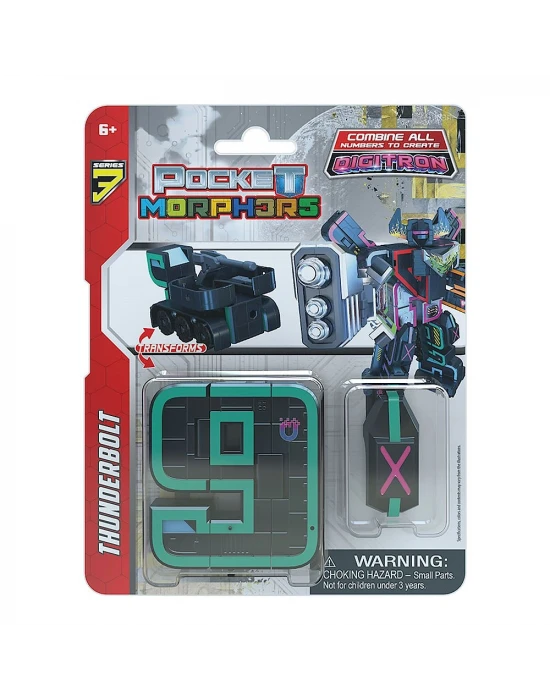 Pocket Morphers Dönüşebilen Numaralar Thunderbolt