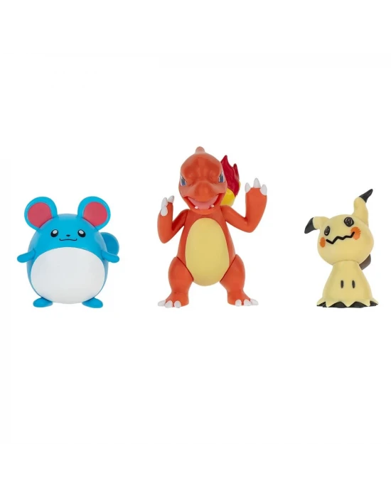 Pokemon Battle 3lü Figür Seti PKW3046