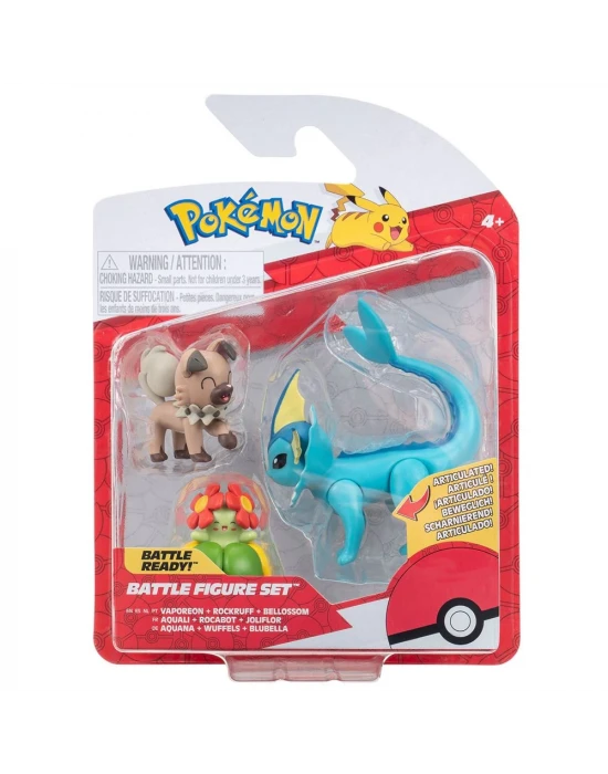 Pokemon Battle 3lü Figür Seti PKW3048