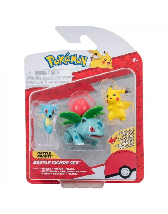 Pokemon Battle 3lü Figür Seti PKW3049