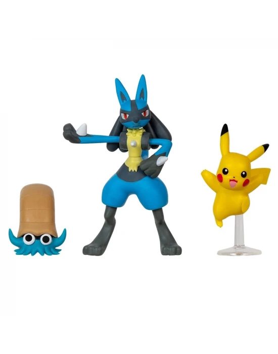 Pokemon Battle 3lü Figür Seti PKW3054