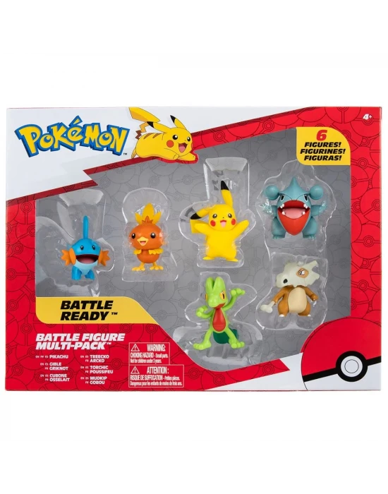 Pokemon Battle 6lı Figür Seti PKW2685