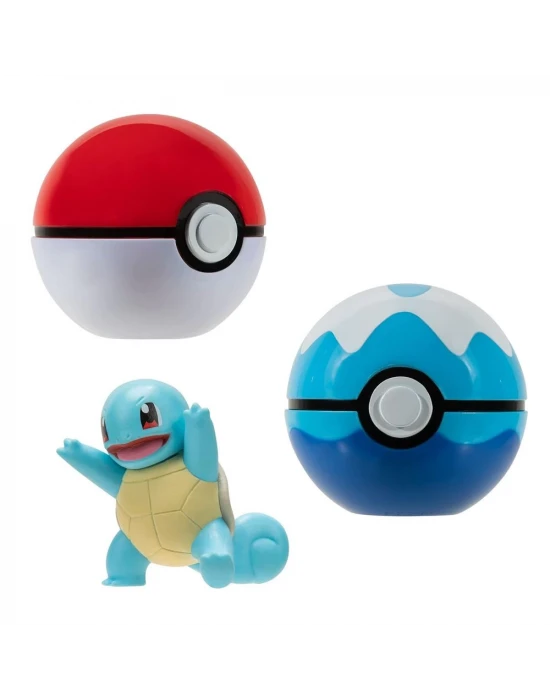 Pokemon Clip N Go Bandolier Büyük Set - Squirtle