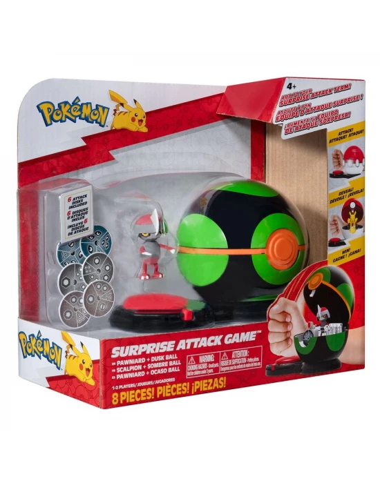 Pokemon Sürpriz Atak Oyun Seti - Pawniard + Dusk Ball