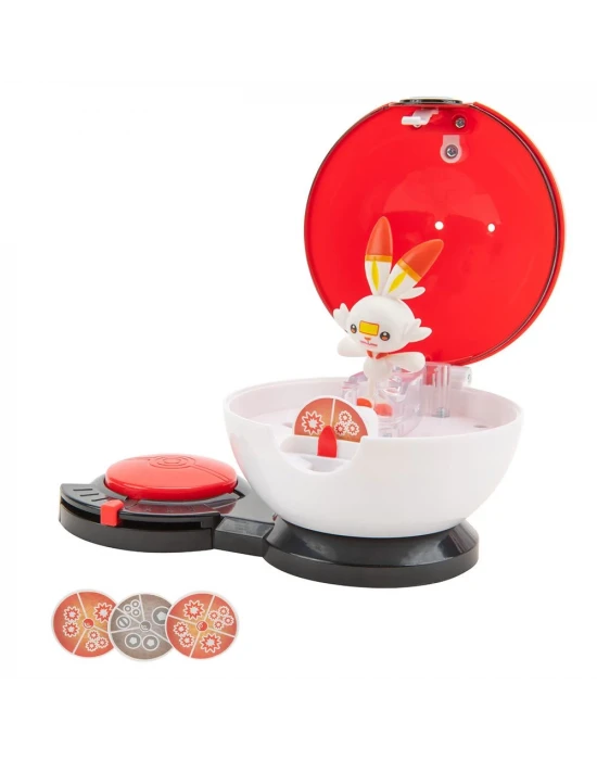 Pokemon Sürpriz Atak Oyun Seti - Scorbunny + Poke Ball