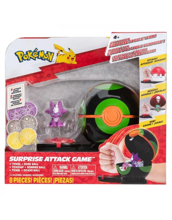 Pokemon Sürpriz Atak Oyun Seti - Toxel + Dusk Ball