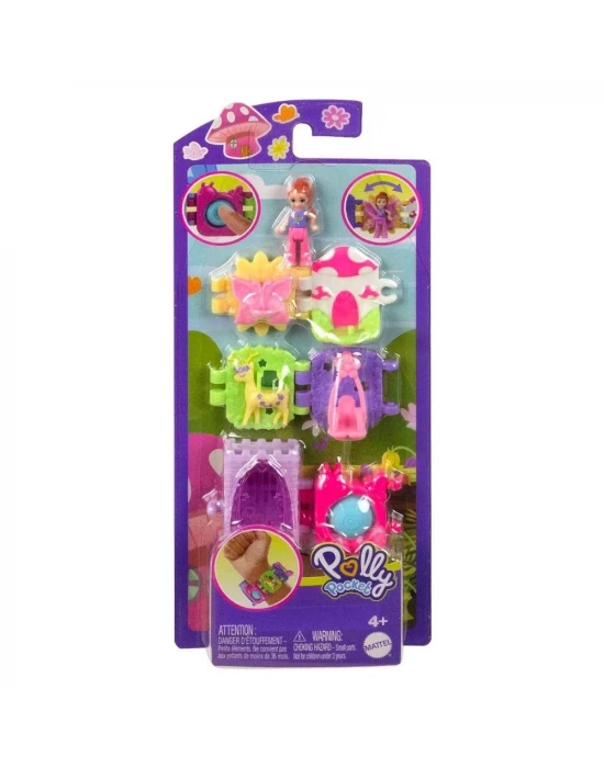 Polly Pocket Bileklik Olabilen Sevimli Oyun Setleri HKV69