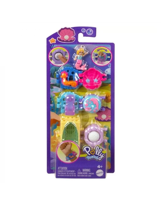 Polly Pocket Bileklik Olabilen Sevimli Oyun Setleri HKV70