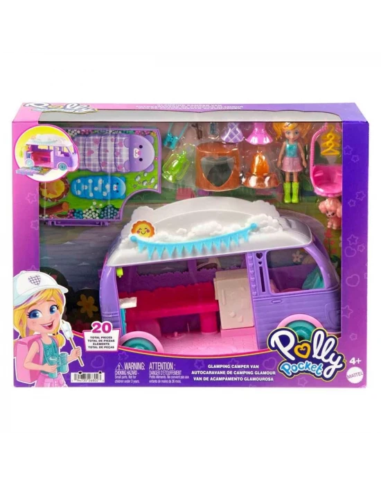 Polly Pocket Eğlenceli Karavan Oyun Seti JCC32
