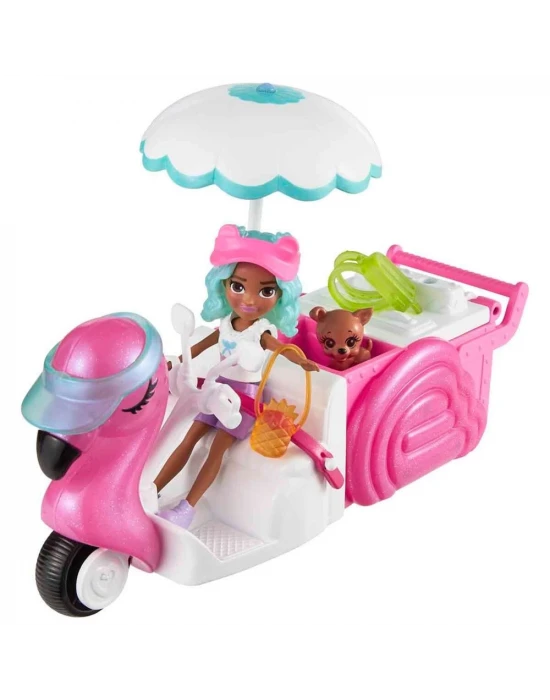 Polly Pocket Flamingo Atıştırmalık Arabası HWP24