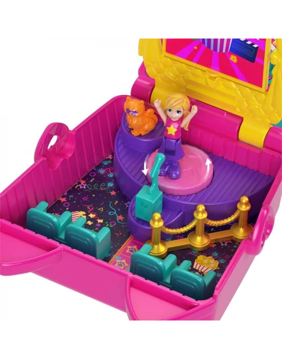 Polly Pocket Kedicik Sineması Mini Oyun Seti JFV01