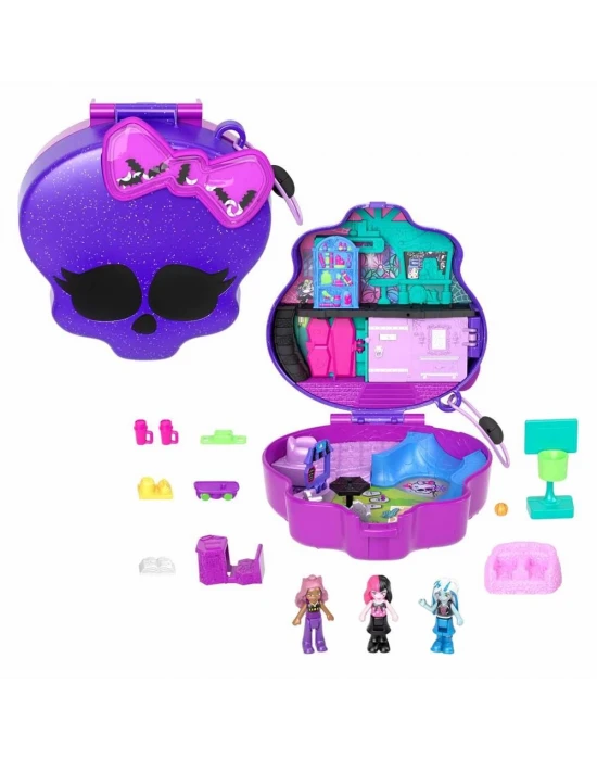 Polly Pocket Monster High Kompakt Oyun Seti HVV58