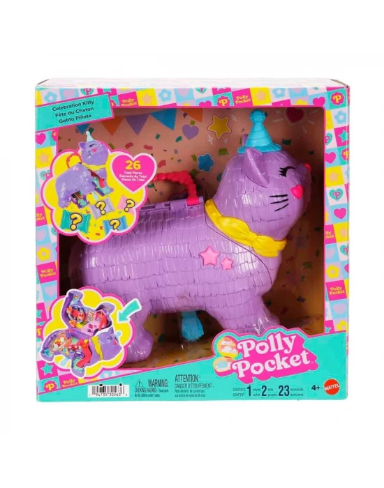 Polly Pocket Parti Kediciği Oyun Seti JFT90