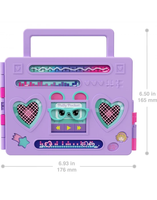 Polly Pocket Radyo Temalı Moda Eğlencesi Oyun Seti HRD65