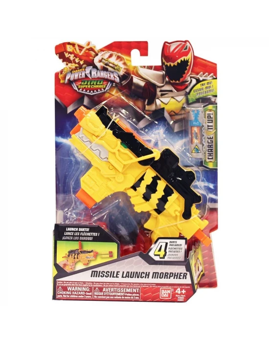 Power Rangers Dino Super Charge Fırlatıcılı Morpher
