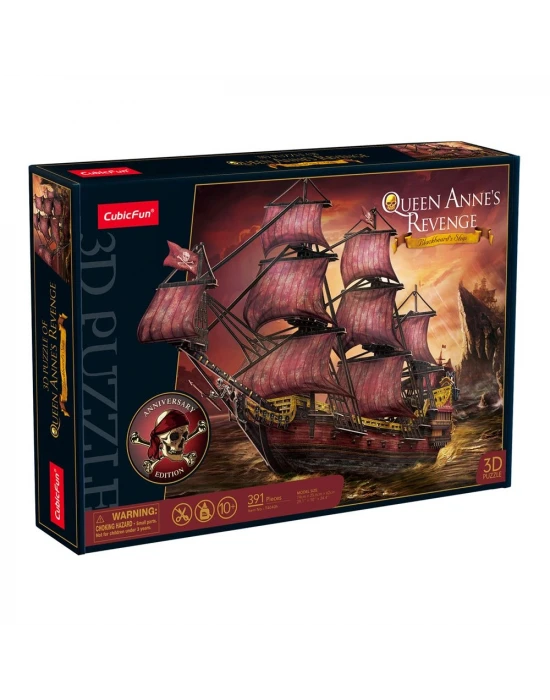 Queen Annes Revenge Gemisi 3D Puzzle T4040h