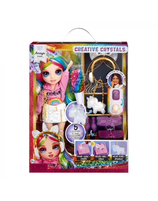 Rainbow High Kristal Serisi Bebekleri - Amaya Raine 121411