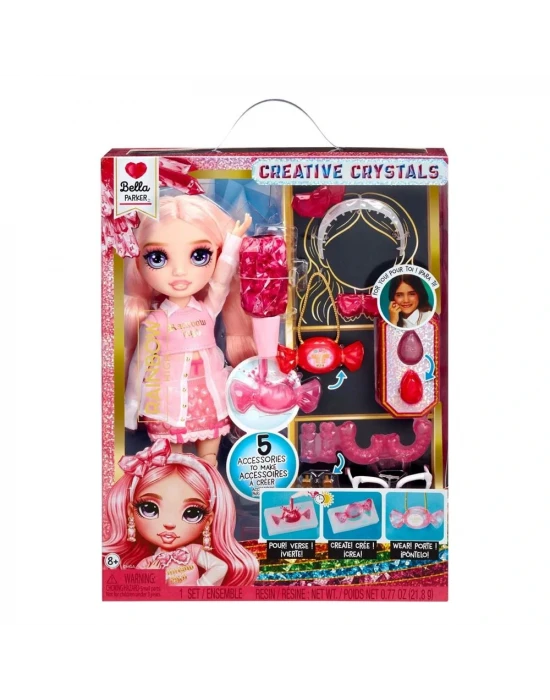 Rainbow High Kristal Serisi Bebekleri - Bella Parker 121367