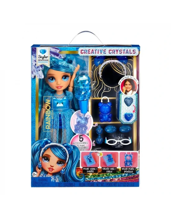 Rainbow High Kristal Serisi Bebekleri - Skyler Bradshaw 121374