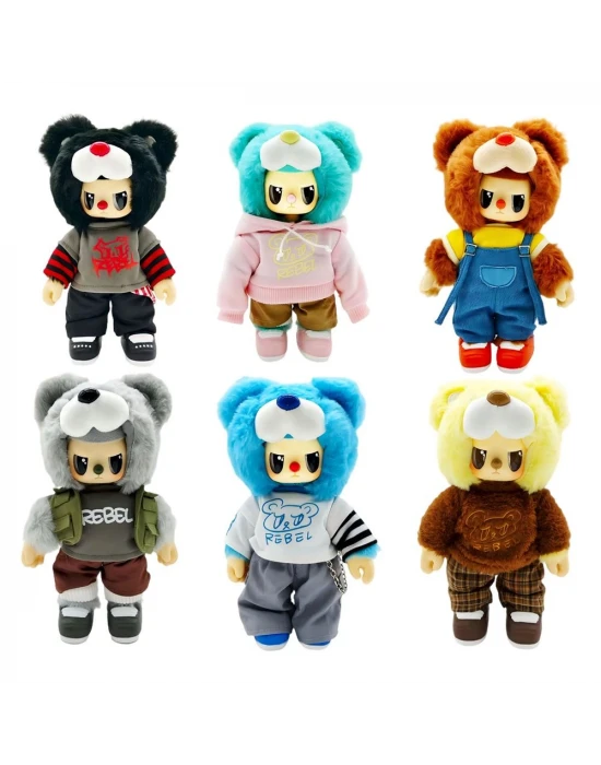 Rebel Bear Cadde Serisi Pozlanabilir Sürpriz Figür CSRB008