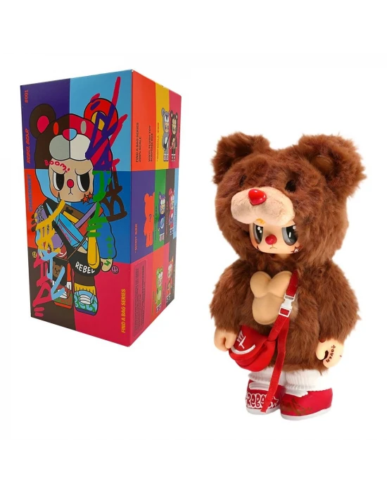 Rebel Bear Pozlanabilir Sürpriz Figür Çantalı Seri CSRB005
