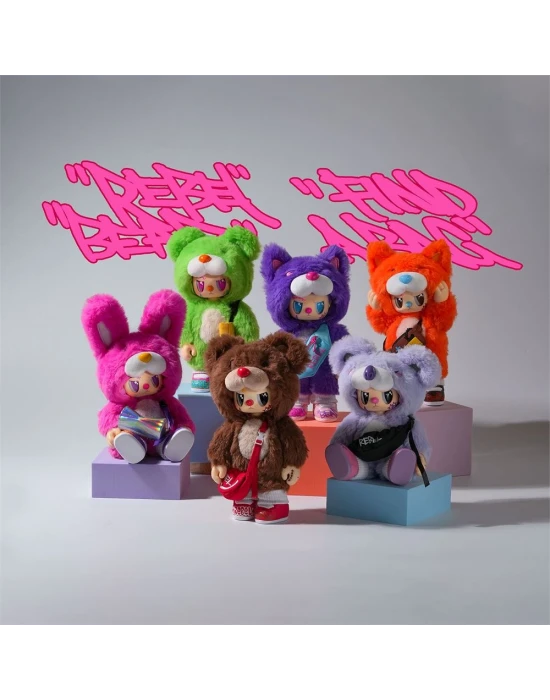 Rebel Bear Pozlanabilir Sürpriz Figür Çantalı Seri CSRB005