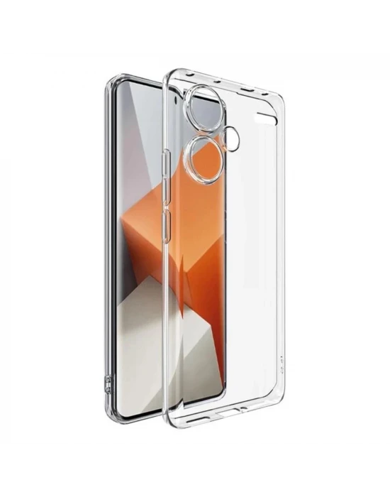 Redmi Note 13 Pro Plus Şeffaf Silikon Kılıf