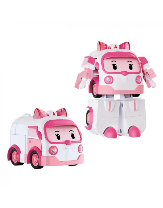 Robocar Poli Büyük Transforming Robot - Amber 0687