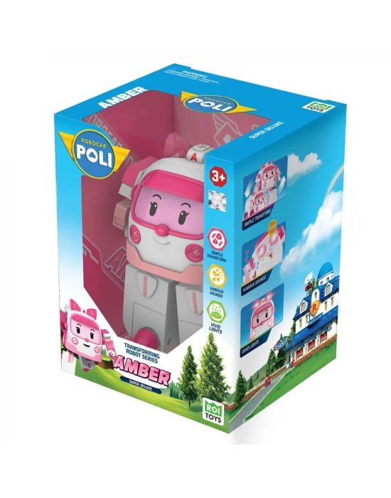 Robocar Poli Büyük Transforming Robot - Amber 0687