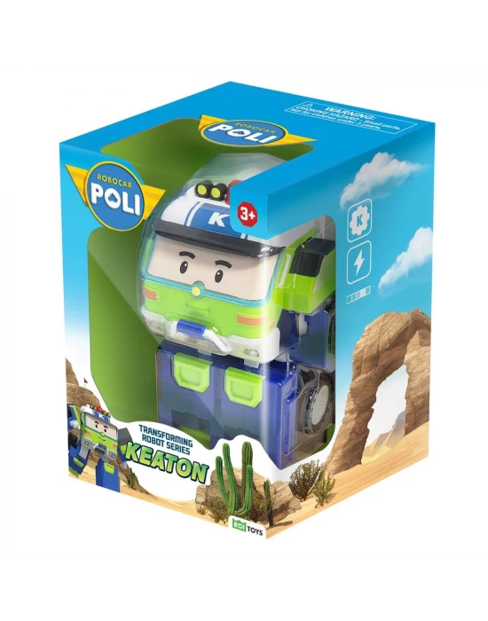Robocar Poli Transforming Robot Figür - Keaton 0658