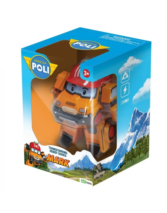 Robocar Poli Transforming Robot Figür- Mark 0654