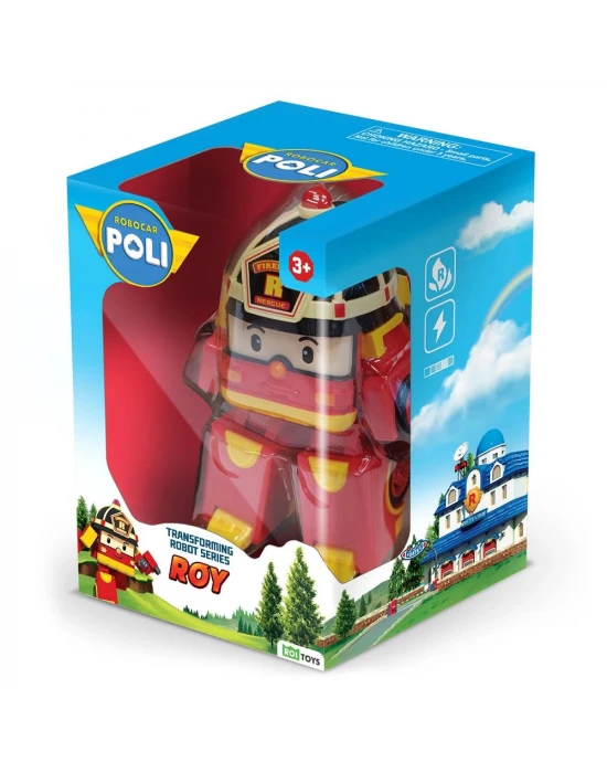 Robocar Poli Transforming Robot Figür- Roy 0652