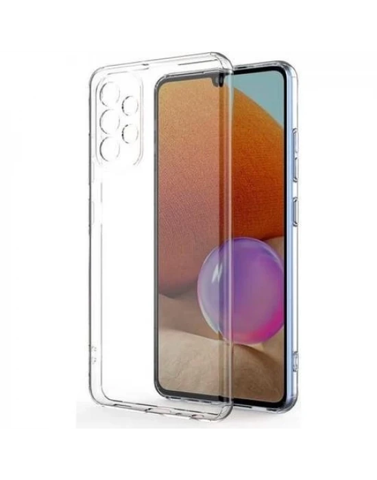 Samsung A23 Tıpalı Şeffaf Silikon