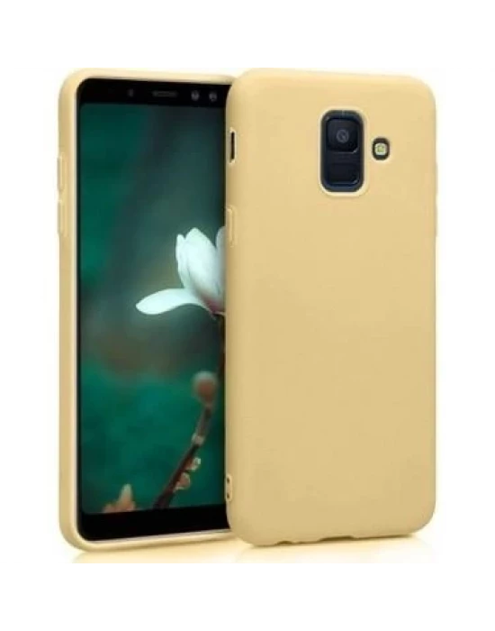 SAMSUNG A6 2018 PREMIUM SİLİKON GOLD