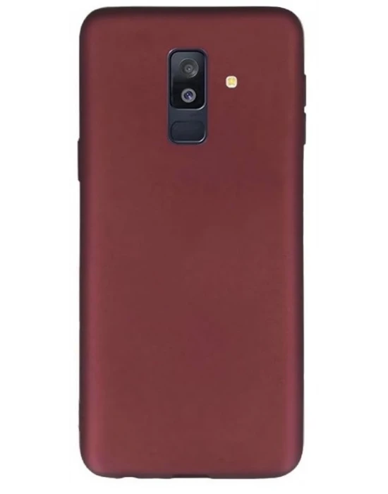 SAMSUNG A6 PLUS PREMIUM SİLİKON MOR
