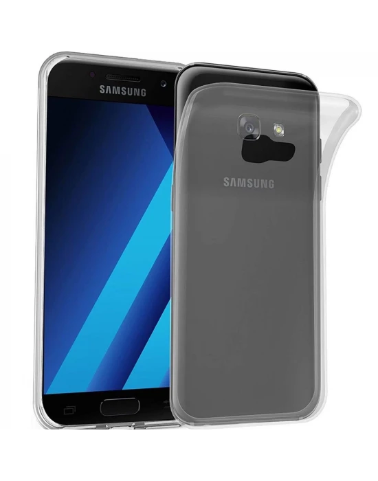 Samsung Galaxy A5 2017 Esnek Şeffaf Silikon Cep Telefonu Kılıfı