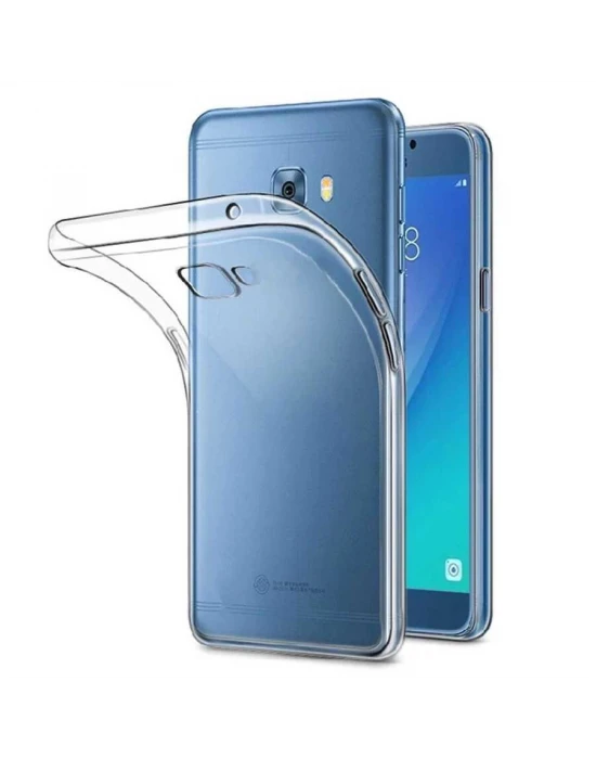 Samsung Galaxy A8 2016 Esnek Şeffaf Silikon Cep Telefonu Kılıfı