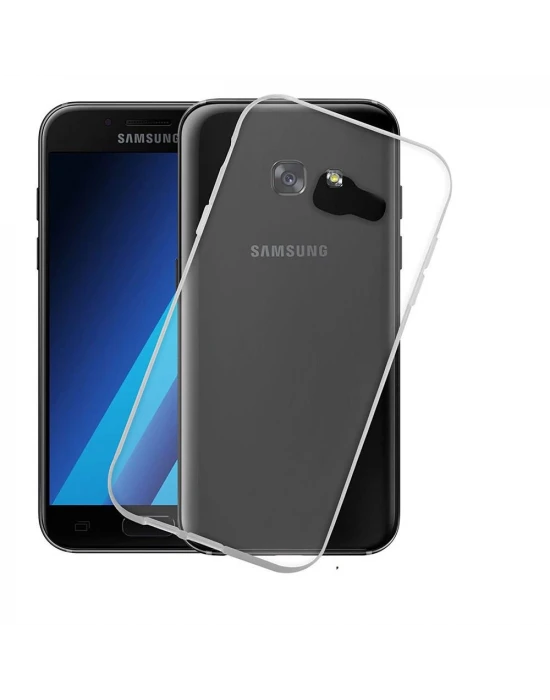 Samsung Galaxy J5 Prime Esnek Şeffaf Silikon Cep Telefonu Kılıfı