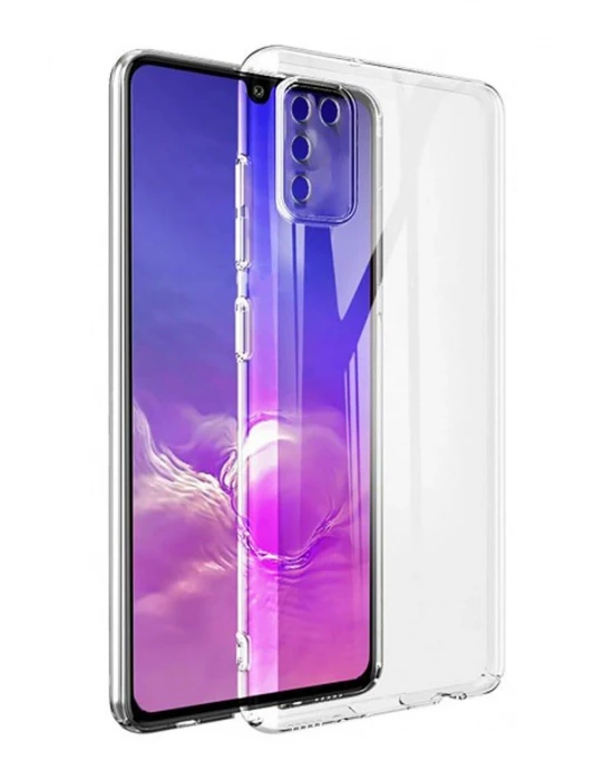 Samsung Galaxy M21 Tıpalı Kamera Korumalı Şeffaf Silikon Kılıf