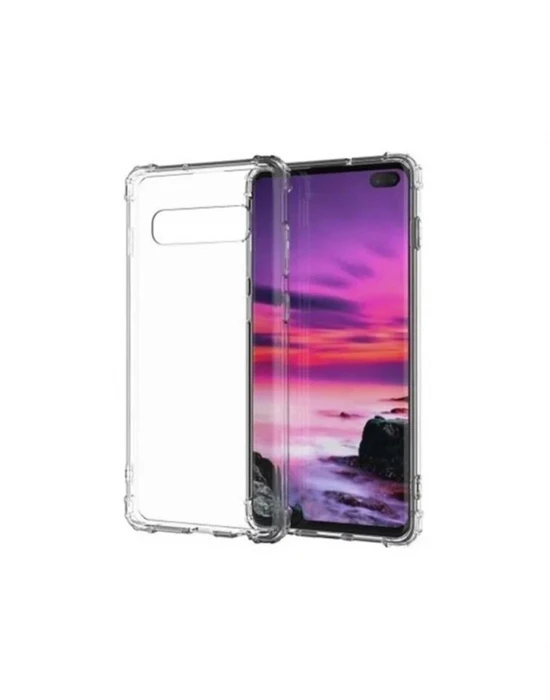 Samsung Galaxy S10 Lite Anti Crash Şeffaf Silikon Kılıf