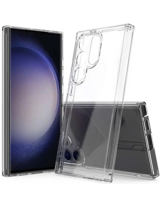 Samsung Galaxy S24 Ultra Şeffaf Silikon Kılıf