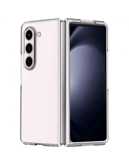 Samsung Galaxy Z Fold 6 Kılıf Şeffaf Sert