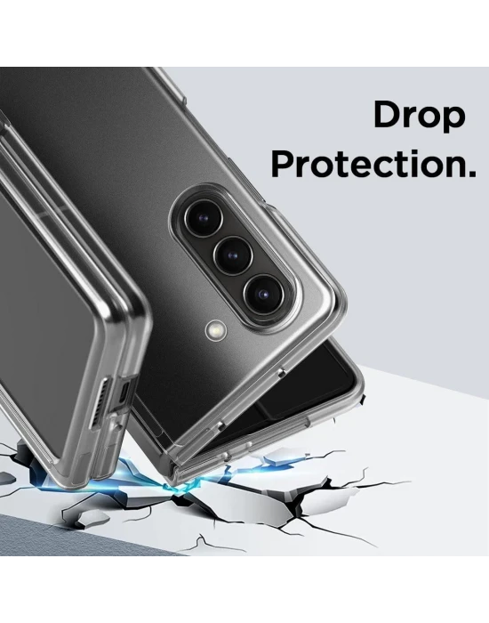 Samsung Galaxy Z Fold 6 Kılıf Şeffaf Sert